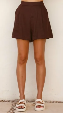 Tillie Shorts - Chocolate