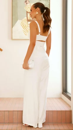 Toni Crop Top - Stone