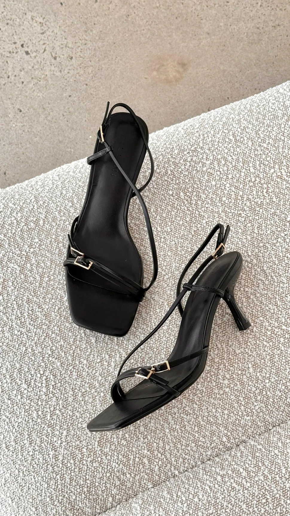 Toshie Heel - Black