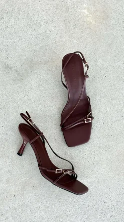 Toshie Heel - Chocolate