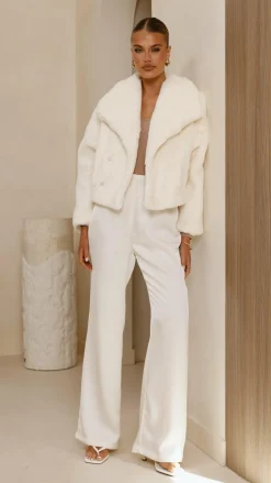 Tulum Crop Jacket - White