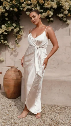 Tyra Maxi Dress - Champagne