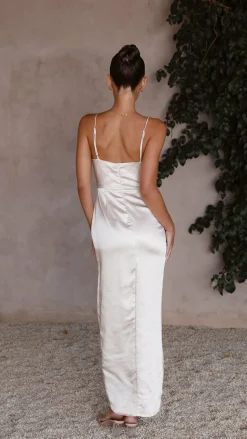 Tyra Maxi Dress - Champagne