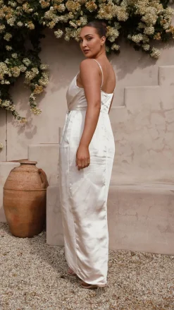 Tyra Maxi Dress - Champagne