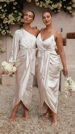 Tyra Maxi Dress - Champagne