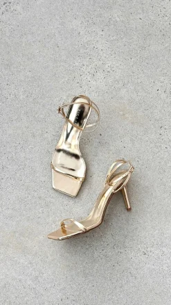 Umaira Heel - Gold Metallic