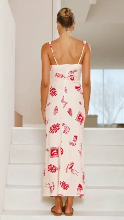 Urbana Maxi Dress - Mojito Print