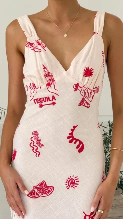 Urbana Maxi Dress - Mojito Print