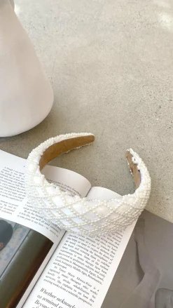 Valencia Headband - White