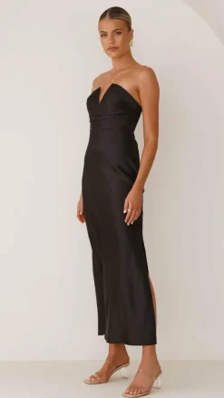Valerie Maxi Dress - Black