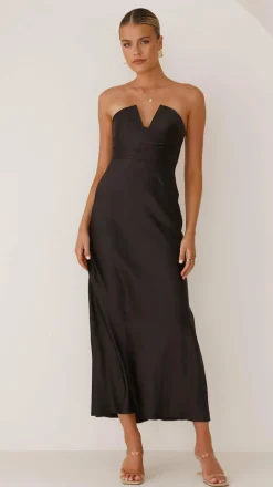 Valerie Maxi Dress - Black