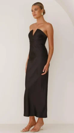 Valerie Maxi Dress - Black