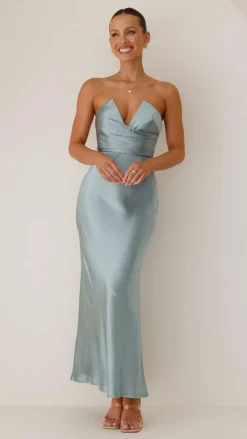 Valerie Maxi Dress - Blue