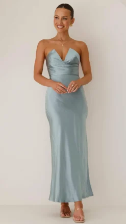 Valerie Maxi Dress - Blue