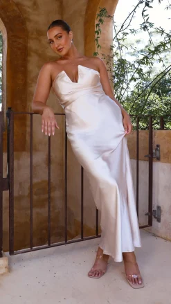 Valerie Maxi Dress - Champagne