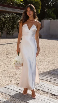 Valerie Maxi Dress - Champagne