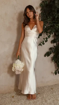 Valerie Maxi Dress - Champagne