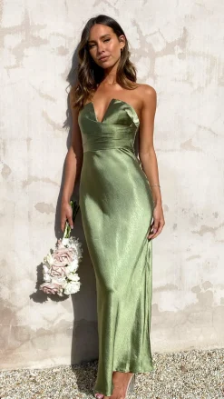 Valerie Maxi Dress - Olive