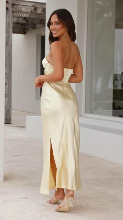 Valerie Maxi Dress - Yellow