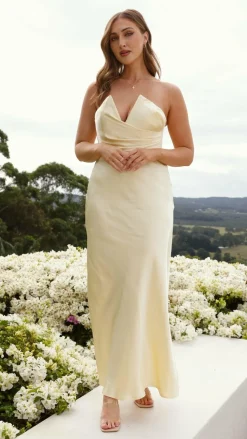 Valerie Maxi Dress - Yellow