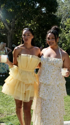 Vallerina Mini Dress - Yellow