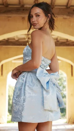 Vandana Mini Dress - Blue