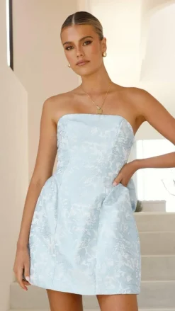 Vandana Mini Dress - Blue