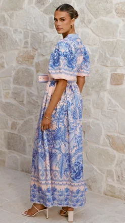 Vania Maxi Dress - Madeline Blue