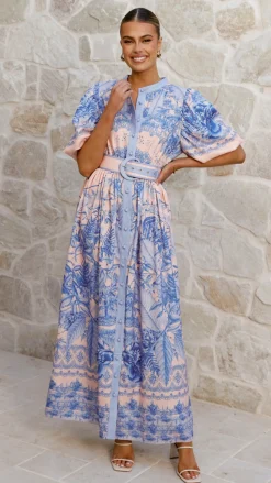 Vania Maxi Dress - Madeline Blue