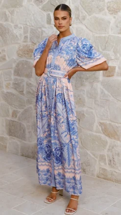 Vania Maxi Dress - Madeline Blue