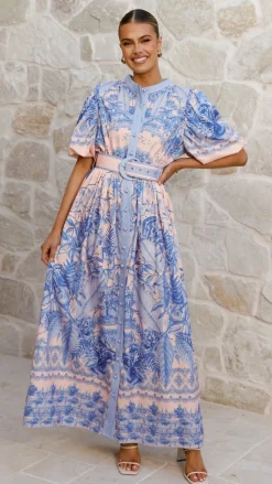 Vania Maxi Dress - Madeline Blue