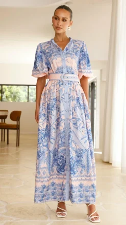 Vania Maxi Dress - Madeline Blue