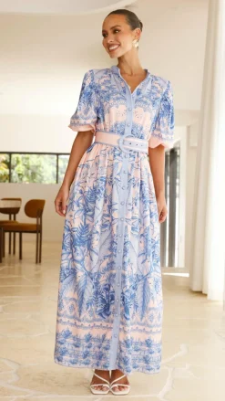 Vania Maxi Dress - Madeline Blue
