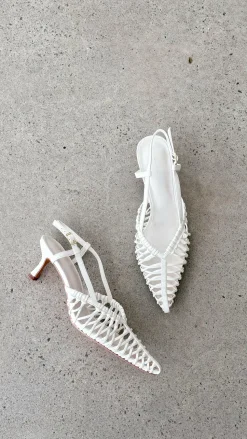 Vasper Heel - White