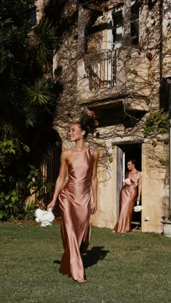 Victoria Maxi Dress - Clay