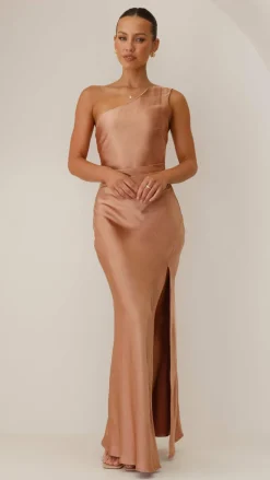 Victoria Maxi Dress - Clay