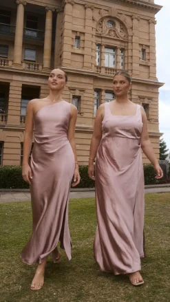 Victoria Maxi Dress - Dusty Pink