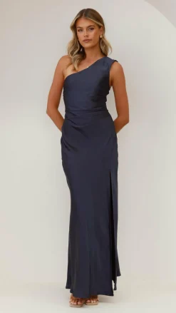 Victoria Maxi Dress - Navy