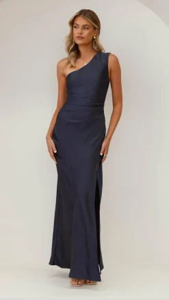 Victoria Maxi Dress - Navy