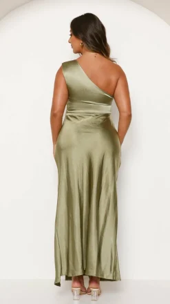 Victoria Maxi Dress - Olive