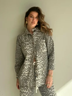 Vox Jacket - Leopard Print