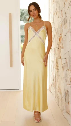 Westley Maxi Dress - Yellow