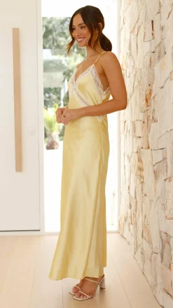 Westley Maxi Dress - Yellow