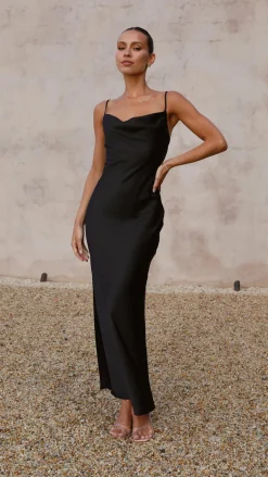 Willow Maxi Dress - Black