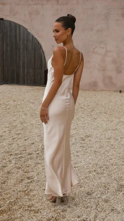 Willow Maxi Dress - Champagne