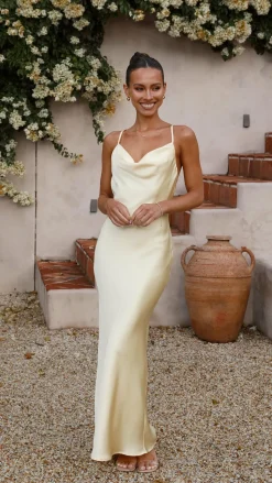 Willow Maxi Dress - Yellow