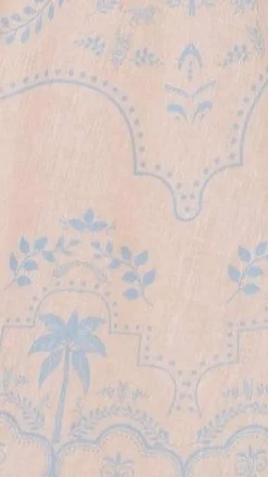 Xander Long Sleeve Mini Dress - Blue