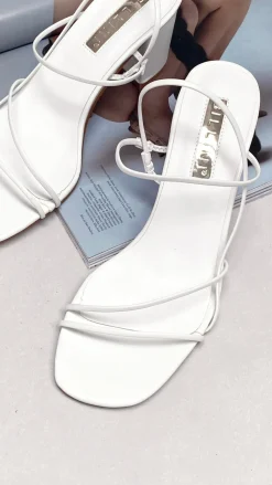 Yachi Heels - White