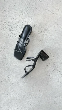 Yesha Heel - Black Scale