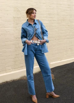 Zaeli Jeans - Mid Blue